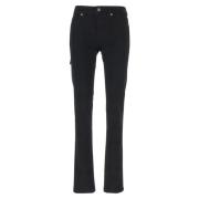 Versace Jeans Couture Bomull Logo Jegging Black, Dam