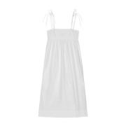 Ganni Maxi Dresses White, Dam