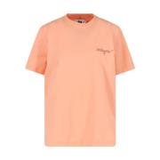 Msgm T-Shirts Orange, Dam