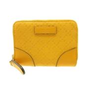 Gucci Vintage Pre-owned Canvas plnbcker Yellow, Dam