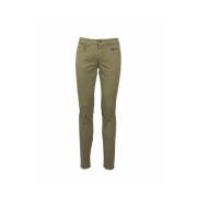 Fay Slim Fit Chinos för Män Green, Herr