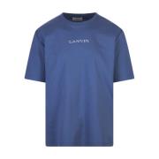 Lanvin T-Shirts Blue, Herr