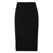 Jacquemus Pencil Skirts Black, Dam