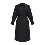 Save The Duck Ember trench coat Black, Dam