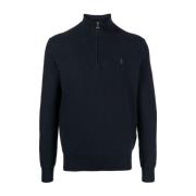 Ralph Lauren Blå Polo Pony Bomullströja Blue, Herr