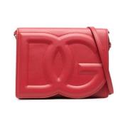 Dolce & Gabbana Cross Body Bags Red, Dam