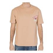 Tommy Jeans T-Shirts Brown, Herr