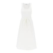 Moncler Midi Dresses White, Dam