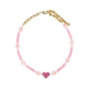 Shourouk Necklaces Pink, Dam