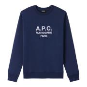 A.p.c. Marine Sweatshirt Blue, Herr