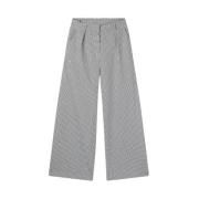 Alix The Label Wide Trousers Gray, Dam