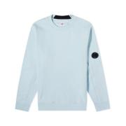 C.p. Company Arm Lens Sweatshirt Stjärnljus Blå Blue, Herr