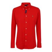 Ralph Lauren Shirts Red, Dam