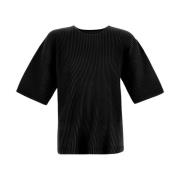 Issey Miyake T-Shirts Black, Herr