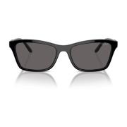 Vogue Stylish Pillow Shape Sunglasses Black, Unisex