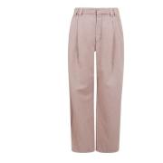 Brunello Cucinelli Trousers Pink, Dam