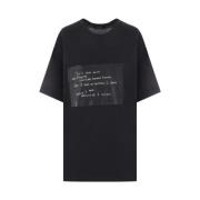 Yohji Yamamoto T-Shirts Black, Dam
