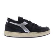 Diadora Dam Basket Row Cut Sneakers Black, Dam