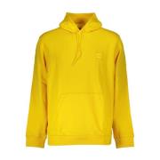 Hugo Boss Hoodies Yellow, Herr