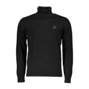 Hugo Boss Turtlenecks Black, Herr