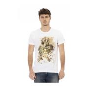 Trussardi T-Shirts White, Herr