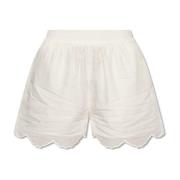 AllSaints Etti shorts White, Dam
