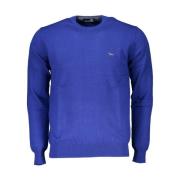 Harmont & Blaine Round-neck Knitwear Blue, Herr