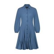 Jane Lushka Shirt Dresses Blue, Dam