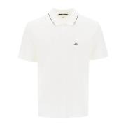 C.p. Company Polo Shirts White, Herr
