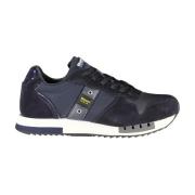 Blauer Sneakers Blue, Herr