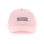 Ganni Caps Pink, Dam