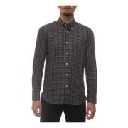 Càrrel Rutig Button-Down Casual Skjorta Multicolor, Herr