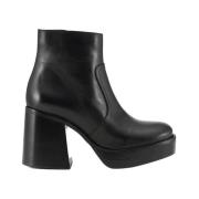 JoDis Retro Svart Läder Chelsea Boot Black, Dam