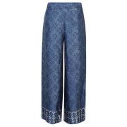 Obidi Wide Trousers Blue, Dam