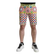 Dolce & Gabbana Casual Shorts Multicolor, Herr