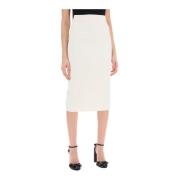 Roland Mouret Midi Skirts White, Dam