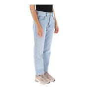 Agolde Slim-fit Jeans Blue, Dam