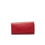 Louis Vuitton Vintage Pre-owned Laeder nyckelhllare Red, Dam