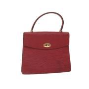 Louis Vuitton Vintage Pre-owned Laeder handvskor Red, Dam