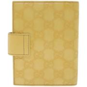 Gucci Vintage Pre-owned Canvas plnbcker Yellow, Dam