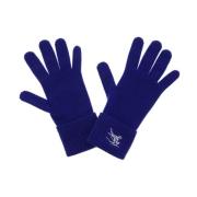 Burberry Gloves Blue, Herr