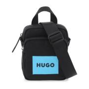 Hugo Boss Cross Body Bags Black, Herr