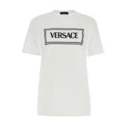 Versace T-Shirts White, Dam