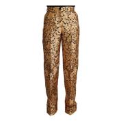 Dolce & Gabbana Slim-fit Trousers Yellow, Dam