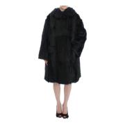 Dolce & Gabbana Faux Fur & Shearling Jackets Black, Dam