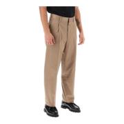 Closed Suit Trousers Brown, Herr