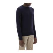 Ermenegildo Zegna Round-neck Knitwear Blue, Herr