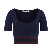 Marni Royal Sweater Blue, Dam