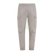 Rick Owens Mastodon Cargo Byxor Gray, Herr