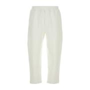 The Row Cropped Trousers White, Herr